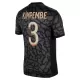 Günstige Paris Saint-Germain Kimpembe 3 Herrentrikot Ausweich 2023/24 Kurzarm
