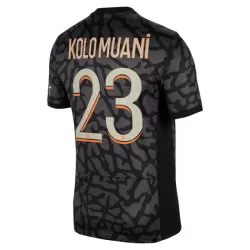 Günstige Paris Saint-Germain Kolo Muani 23 Herrentrikot Ausweich 2023/24 Kurzarm
