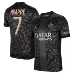 Günstige Paris Saint-Germain Mbappé 7 Herrentrikot Ausweich 2023/24 Kurzarm