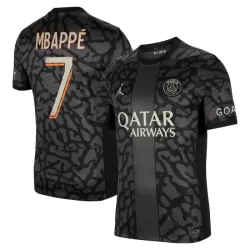 Günstige Paris Saint-Germain Mbappé 7 Herrentrikot Ausweich 2023/24 Kurzarm Günstige Paris Saint-Germain Mbappé 7 Herrentrikot Ausweich 2023/24 Kurzarm