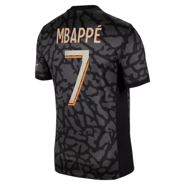 Günstige Paris Saint-Germain Mbappé 7 Herrentrikot Ausweich 2023/24 Kurzarm