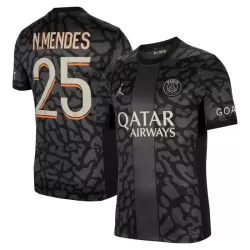Günstige Paris Saint-Germain N.Mendes 25 Herrentrikot Ausweich 2023/24 Kurzarm Günstige Paris Saint-Germain N.Mendes 25 Herrentrikot Ausweich 2023/24 Kurzarm