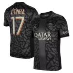 Günstige Paris Saint-Germain Vitinha 17 Herrentrikot Ausweich 2023/24 Kurzarm