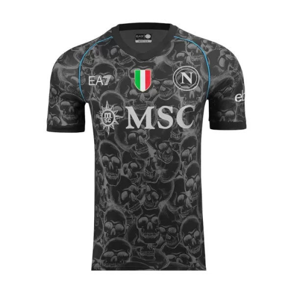 Günstige SSC Neapel Halloween Kindertrikot 2023/24 Kurzarm - Speziell