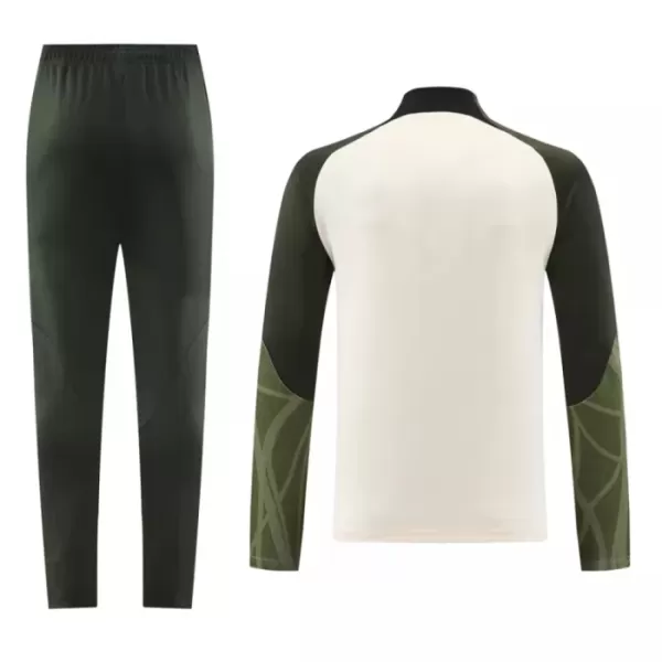 Barcelona Kit Trainingspullover 2023/24 Viertelreißverschluss Crème