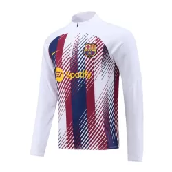 Barcelona Kit Trainingspullover 2023/24 Viertelreißverschluss Weiße