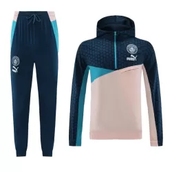 Manchester City Hoodie Kit Trainingspullover 2023/24 Viertelreißverschluss Crème Manchester City Hoodie Kit Trainingspullover 2023/24 Viertelreißverschluss Crème