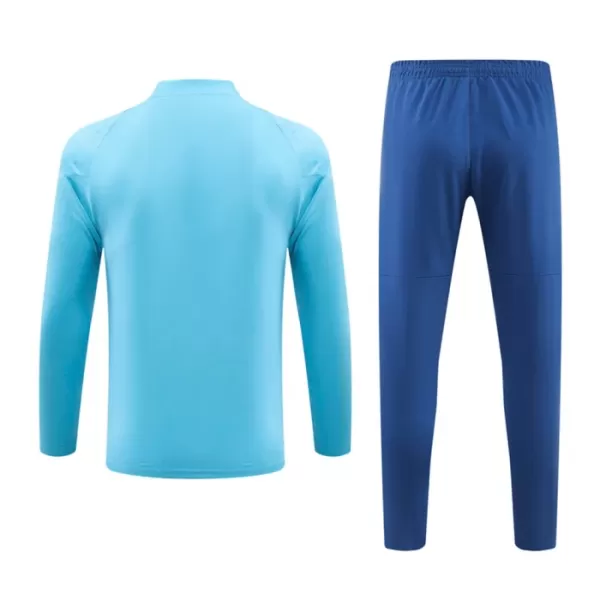 Olympique Marseille Kit Trainingspullover 2023/24 Viertelreißverschluss Blaue