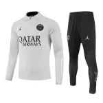 Paris Saint-Germain Kit Trainingspullover 2023/24 Viertelreißverschluss Graue