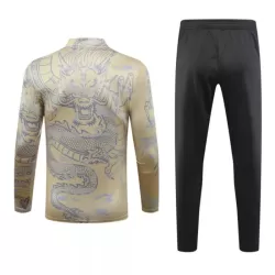 Real Madrid Kit Trainingspullover 2023/24 Viertelreißverschluss Gelbe