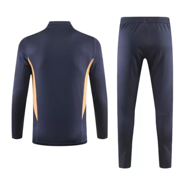 Real Madrid Kit Trainingspullover 2023/24 Viertelreißverschluss Graue