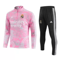 Real Madrid Kit Trainingspullover 2023/24 Viertelreißverschluss Rosa Real Madrid Kit Trainingspullover 2023/24 Viertelreißverschluss Rosa