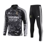 Real Madrid Kit Trainingspullover 2023/24 Viertelreißverschluss Schwarze