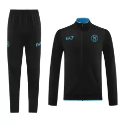 SSC Neapel Kit Trainingspullover 2023/24 Viertelreißverschluss Schwarze SSC Neapel Kit Trainingspullover 2023/24 Viertelreißverschluss Schwarze