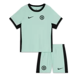 Günstige Chelsea Kindertrikot Ausweich 2023/24 Kurzarm Günstige Chelsea Kindertrikot Ausweich 2023/24 Kurzarm