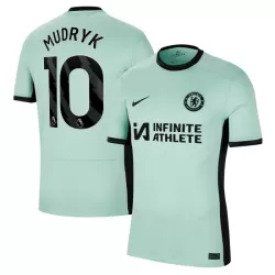 Günstige Chelsea Mudryk 10 Herrentrikot Ausweich 2023/24 Kurzarm Günstige Chelsea Mudryk 10 Herrentrikot Ausweich 2023/24 Kurzarm