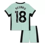 Günstige Chelsea Nkunku 18 Kindertrikot Ausweich 2023/24 Kurzarm