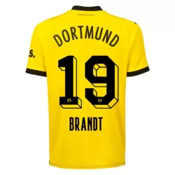 Günstige Borussia Dortmund Brandt 19 Herrentrikot Heim 2023/24 Kurzarm Günstige Borussia Dortmund Brandt 19 Herrentrikot Heim 2023/24 Kurzarm