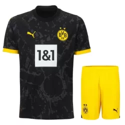 Günstige Borussia Dortmund Kindertrikot Auswärts 2023/24 Kurzarm Günstige Borussia Dortmund Kindertrikot Auswärts 2023/24 Kurzarm