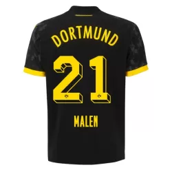 Günstige Borussia Dortmund Malen 21 Herrentrikot Auswärts 2023/24 Kurzarm Günstige Borussia Dortmund Malen 21 Herrentrikot Auswärts 2023/24 Kurzarm