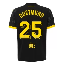Günstige Borussia Dortmund Sule 25 Herrentrikot Auswärts 2023/24 Kurzarm Günstige Borussia Dortmund Sule 25 Herrentrikot Auswärts 2023/24 Kurzarm