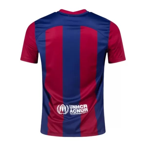 Günstige FC Barcelona x Rolling Stones Herrentrikot Heim 2023/24 Kurzarm - Speziell
