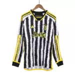 Günstige Juventus Turin Herrentrikot Heim 2023/24 Langarm