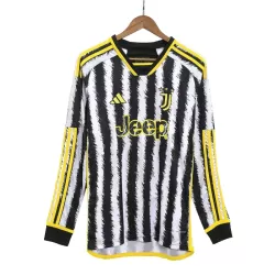 Günstige Juventus Turin Herrentrikot Heim 2023/24 Langarm
