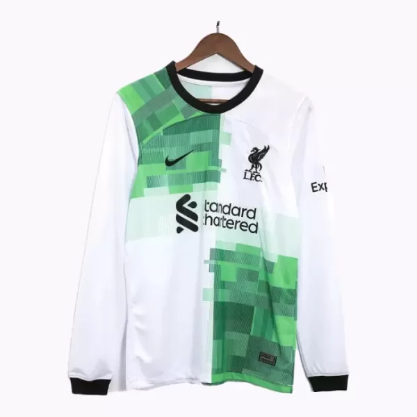 Günstige Liverpool Herrentrikot Auswärts 2023/24 Langarm