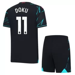 Günstige Manchester City Doku 11 Kindertrikot Ausweich 2023/24 Kurzarm Günstige Manchester City Doku 11 Kindertrikot Ausweich 2023/24 Kurzarm