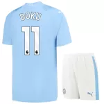 Günstige Manchester City Doku 11 Kindertrikot Heim 2023/24 Kurzarm