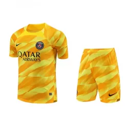 Günstige Paris Saint-Germain Torwart Kindertrikot Auswärts 2023/24 Kurzarm Günstige Paris Saint-Germain Torwart Kindertrikot Auswärts 2023/24 Kurzarm
