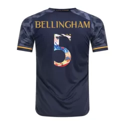 Günstige Real Madrid Bellingham 5 Herrentrikot Auswärts 2023/24 Kurzarm