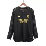 Günstige Real Madrid Herrentrikot Ausweich 2023/24 Langarm
