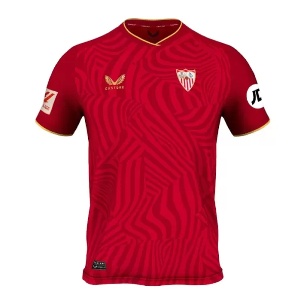 Günstige Sevilla FC Sergio Ramos 4 Herrentrikot Auswärts 2023/24 Kurzarm