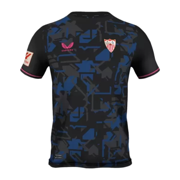 Günstige Sevilla FC Sergio Ramos 4 Herrentrikot Ausweich 2023/24 Kurzarm