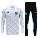 Argentinien Kit Trainingspullover 2023/24 Viertelreißverschluss Weiße