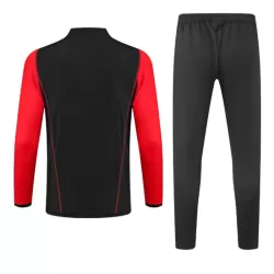 AS Rom Kit Trainingspullover 2023/24 Viertelreißverschluss Schwarze