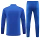 Barcelona Kit Dark Trainingspullover 2023/24 Viertelreißverschluss Blaue
