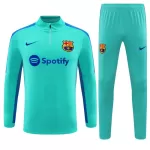 Barcelona Kit Trainingspullover Kinder 2023/24 Viertelreißverschluss Blaue