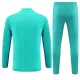 Barcelona Kit Trainingspullover Kinder 2023/24 Viertelreißverschluss Blaue