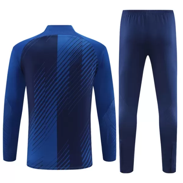 FC Barcelona Kit Trainingspullover 2023/24 Viertelreißverschluss Blaue