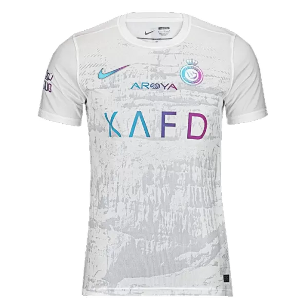 Günstige AL NASSR Ronaldo 7 Herrentrikot Ausweich 2023/24 Kurzarm