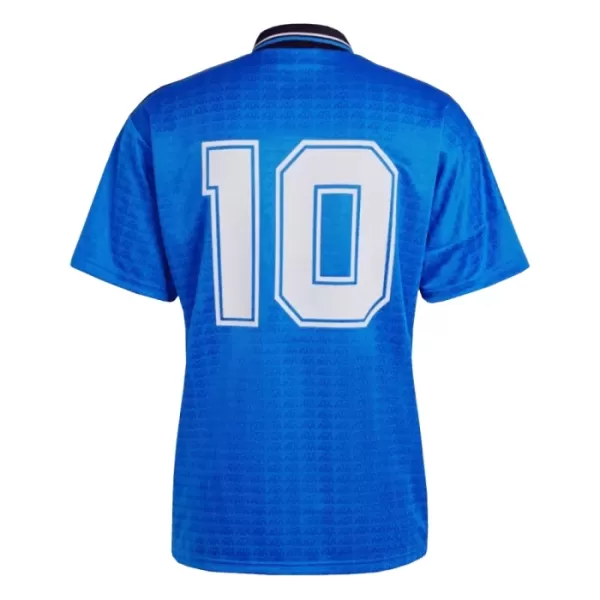 Günstige Argentinien 10 Kindertrikot Auswärts Retro 1994 Kurzarm