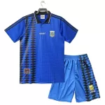 Günstige Argentinien Kindertrikot Auswärts Retro 1994 Kurzarm