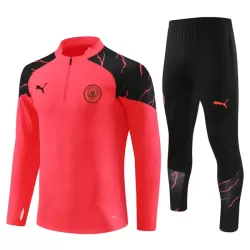 Manchester City Kit Trainingspullover 2023/24 Viertelreißverschluss Rote Manchester City Kit Trainingspullover 2023/24 Viertelreißverschluss Rote