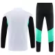 Manchester United Kit Trainingspullover Kinder 2023/24 Viertelreißverschluss Weiße