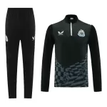 Newcastle United Kit Trainingspullover 2023/24 Viertelreißverschluss Schwarze