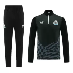 Newcastle United Kit Trainingspullover 2023/24 Viertelreißverschluss Schwarze Newcastle United Kit Trainingspullover 2023/24 Viertelreißverschluss Schwarze