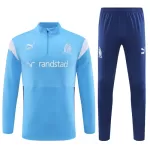 Olympique Marseille Kit Trainingspullover 2023/24 Viertelreißverschluss Blaue